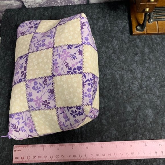 🎉Host Pic🎉 Large Quilted Handmade Cosmetic Bag - Picture 8 of 8